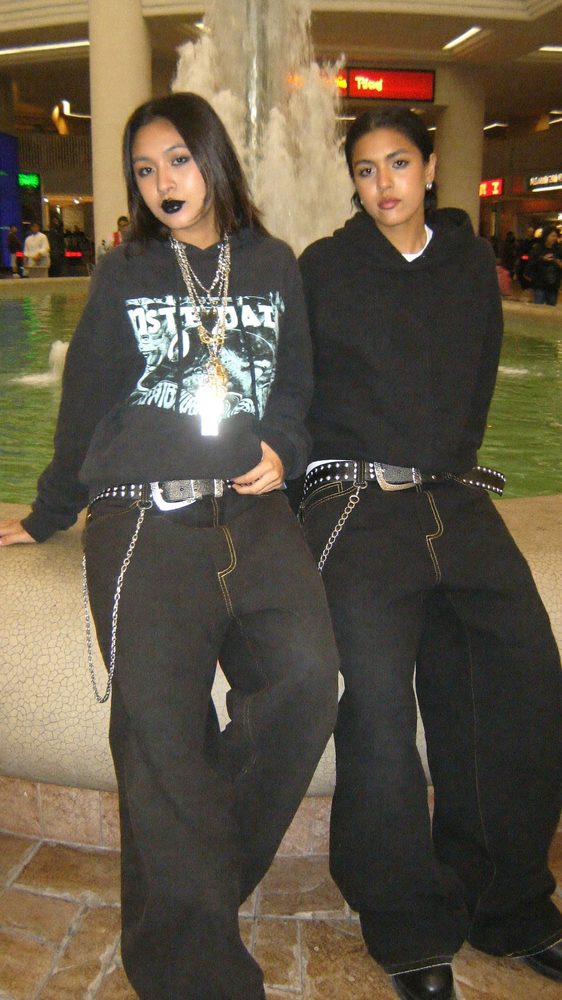 Mall Goth, made with the prompt below
